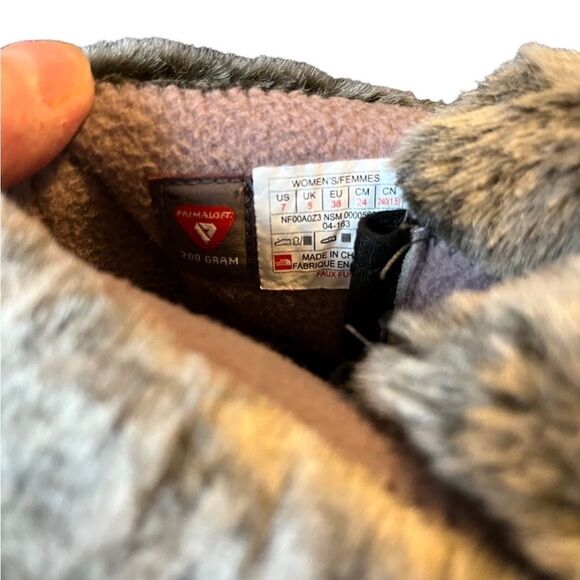The North Face Women's Nuptse Pur-na Boot, size 7 , Iron Gate Grey/Quail Grey. - Picture 10 of 10
